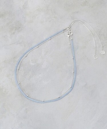 デザインチェーン×ビーズSET ネックレス