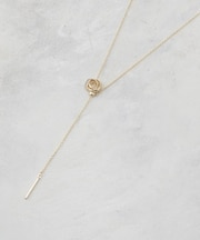 2WAYリングデザイン スライドネックレス