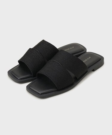 ラメコードラフサンダル