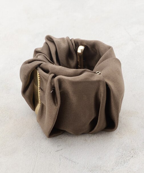 サテンデザインヘアカフ