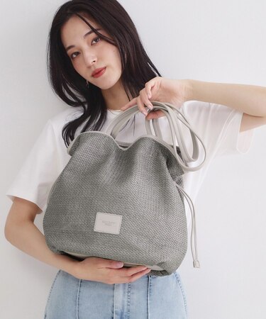 ドロスト巾着A4トート