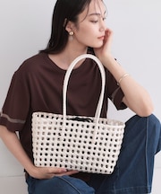 巾着付きメルカドワイドトート