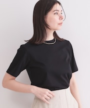 ベーシックTシャツ／オーガニックコットン混【洗濯機OK】