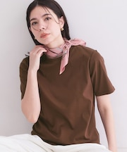 ベーシックTシャツ／オーガニックコットン混【洗濯機OK】