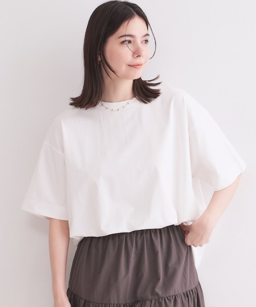 ロゴオーガンジーTシャツ｜メドックの通販｜&mall（アンドモール