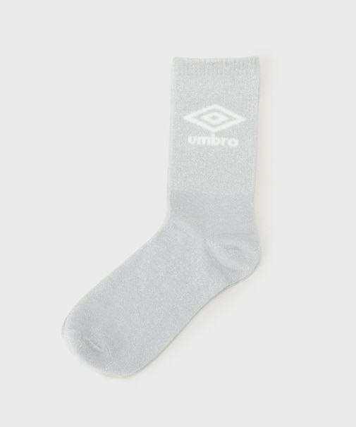 ◆【umbro／アンブロ】ロゴ入りラメソックス
