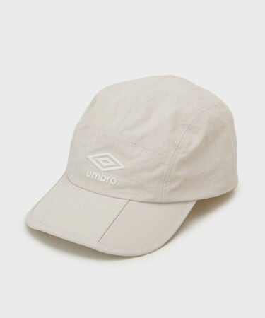 ◆【umbro/アンブロ】ポケッタブルロゴ刺しゅう入りキャップ