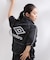◆【umbro／アンブロ】シアーナイロン5分袖ZIPアップブルゾン