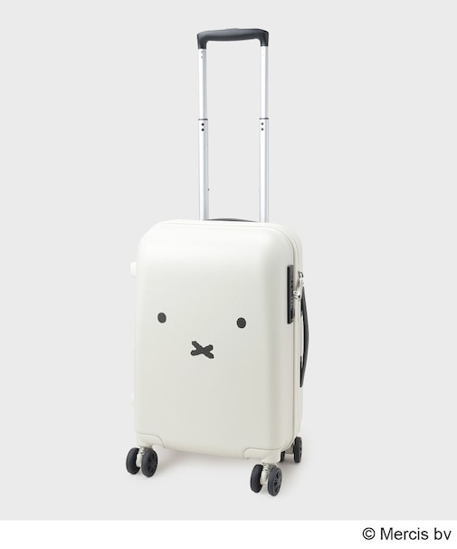 ◆【miffy】フェイスポイントスーツケース【機内持ち込み可能】