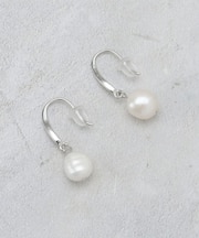 ビジューフック淡水ピアス