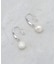 ビジューフック淡水ピアス