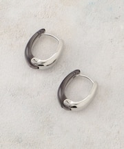 メタル×アクリルリバーシブルピアス