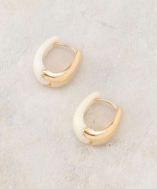 メタル×アクリルリバーシブルピアス