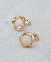 エッジクロススクエアピアス