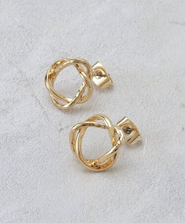 エッジクロススクエアピアス