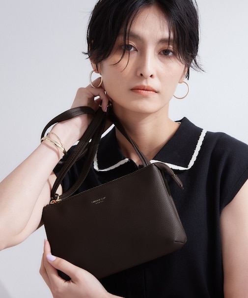 【軽量】三層仕様ミニショルダーバッグ