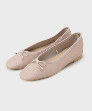 【低反発クッション/6col】名品バレエシューズ