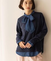 リラクシークルーニット【洗濯機OK】