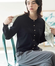 『THE』名品ニットカーディガン【洗濯機OK】