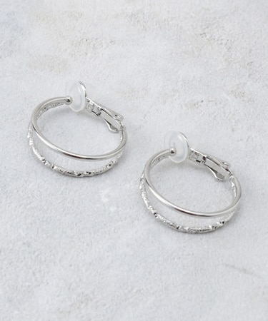 Wラインイヤリング