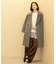 カシミヤブレンド ロングチェスターコート