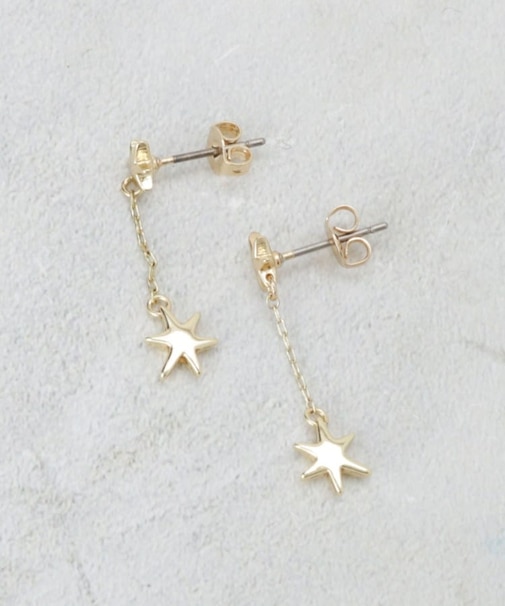 アスタリスクゆらゆらピアス