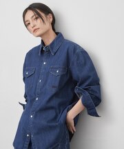 【Lee別注】ワークデニムシャツ