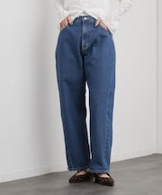 【Lee別注】バレルレッグデニムパンツ
