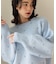 ラメドット柄ジャガードプルオーバーニット