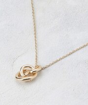 デザインオーバルワントップネックレス