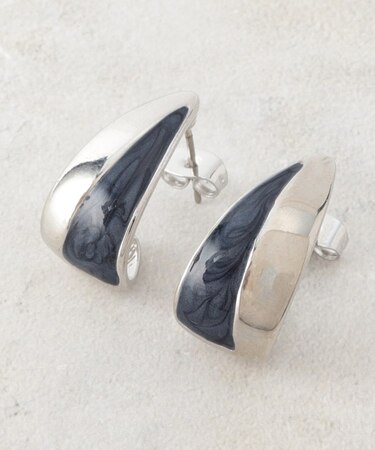エポ×ドロップメタルピアス