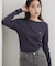 【PETIT BATEAU／プチバトー】ボートネック長袖Tシャツ