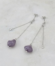 スライド式アクリルピアス