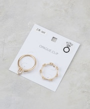 ハートデザインリングSET