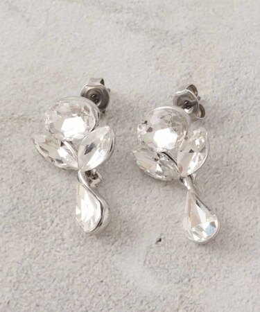 ドロップビジューピアス