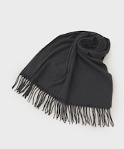 【10色展開／洗える】大判フリンジボリュームストール