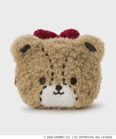 ◆【TINY CHUM】タイニーチャムフェイスシェル型ポーチ