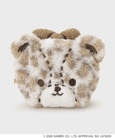 ◆【TINY CHUM】タイニーチャムフェイスシェル型ポーチ