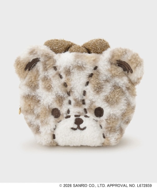 ◆【TINY CHUM】タイニーチャムフェイスシェル型ポーチ