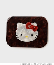 ◆【HELLO KITTY＆TINY CHUM】シェル調フェイスモチーフミラー