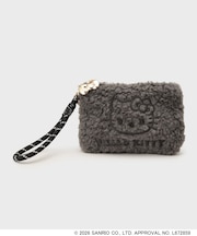 ◆【HELLO KITTY&TINY CHUM】ボアスクエアポーチ