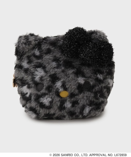 ◆【HELLO KITTY】キティフェイスシェル型ポーチ