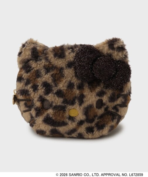 ◆【HELLO KITTY】キティフェイスシェル型ポーチ