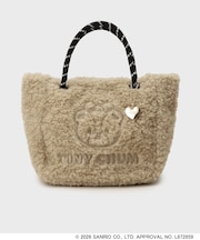 ◆【HELLO KITTY&TINY CHUM】ロープ調ハンドルボアミニトート