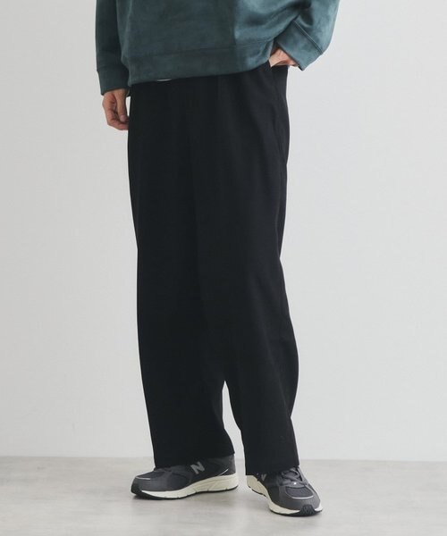 【日本未入荷】3色 ツータック ワイド スラックス ツータックワイドストレートスラックス ツイル/デニム|ザ