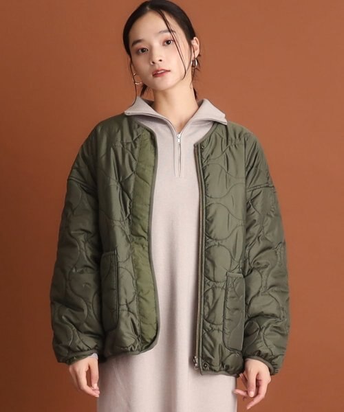 リバーシブルキルトブルゾン 蓄熱保温】リバーシブルキルトブルゾン｜ザショップティーケーの通販