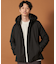 SORONA中綿フードブルゾン 蓄熱／保温／洗える／防風／撥水／ビジネス対応可