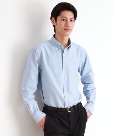 瞬乾オックスシャツ 速乾素材／ON・OFF対応