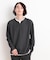 バスケット編みキーネックTシャツ