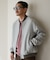 【CAVIAN/キャビアン】リサイクルシャークスキンジップブルゾン セットアップ可